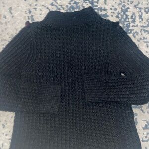 Black Knit Sweater